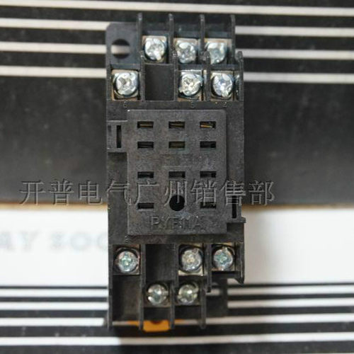 HH53P MY3NJ专用导轨安装继电器底座 PYF11A