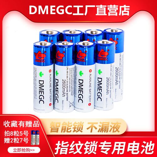 dmegc血压指纹锁鱼跃电池