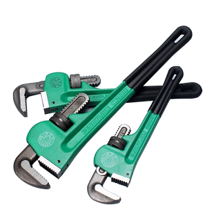 百威狮美式重型管子钳 水管钳 圆管钳 安装钳 手虎钳万能扳手工具