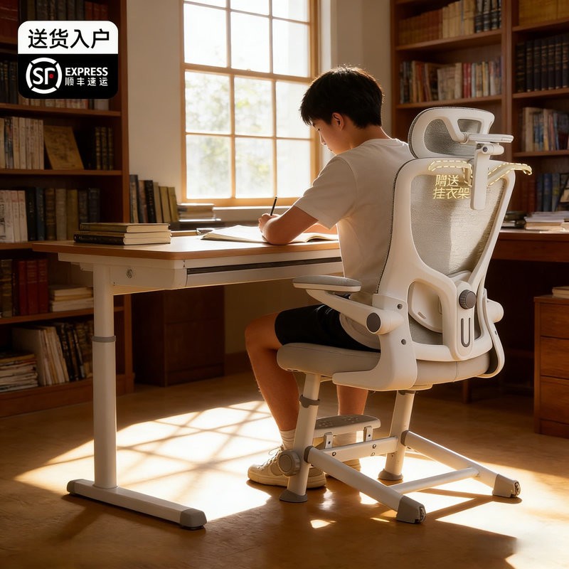 青少年学生专用初中高中生学习椅子人体工学节家用儿童2026新款