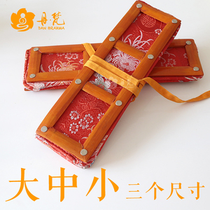 经书夹 尼泊尔进口竹版经文保护套 包经板 大中小号齐全