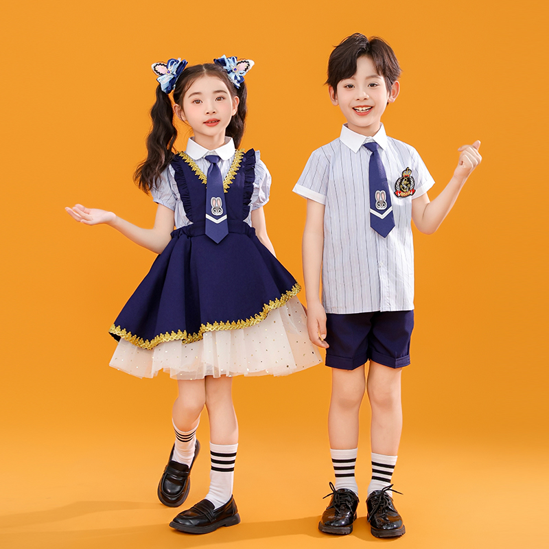 六一儿童学院风大合唱服演出服装