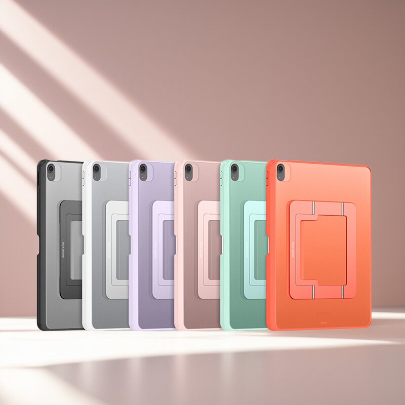 DUX DUCIS适用iPadAir多角度支撑平板保护套Pro13铝合金支架保护壳iPad 10简约折叠支架iPadAir11防摔平板壳