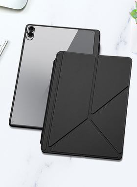 DUX DUCIS适用三星TabS11ultra平板保护套S9FE休眠S9Plus保护壳带笔槽简约全包防摔S11透明背板拆分S9平板套