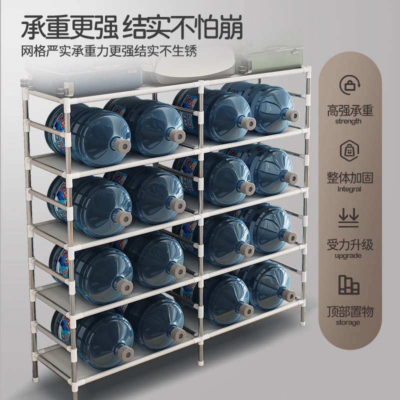 速发鞋架用折叠济尘双鞋家子简易经防型鞋子多层大容量宿舍放门岑