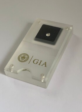 gia裸钻石盒igi宝石柜台宝石盒子