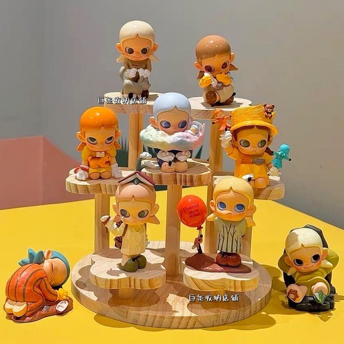 泡泡玛特嘎子姐手办盲盒展示架