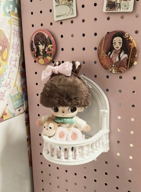 dimoo迪士尼系列可壁挂展示盒泡泡玛特星星人123盲盒收纳盒labubu