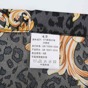 1508-C96-P25男装2025秋装新款大码长袖衬衫花色印花衬衣男装模特图片