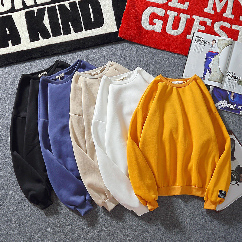 1508-V01-P15秋款圆领新款卫衣韩版潮流加绒加厚秋季潮牌男装外套，女装短外套，星座1508-1