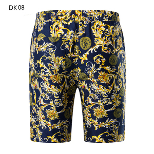 1508-DK08-P20新款沙滩裤印花青年修身大花夏短裤宽松大码五分裤图片