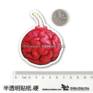 单张 笔记本电脑贴纸贴画 恶搞行李箱贴纸潮牌 旅行箱贴 个性贴纸