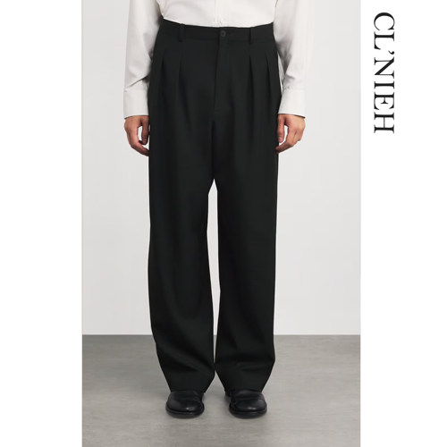 CLNIEH |静奢ROW风650G意大利进口VBC全羊毛面料CORLEY双色西裤