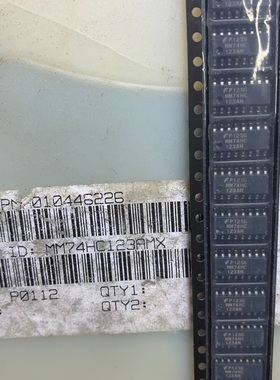 MM74HC123AMX MM74HC123AM全新原装正品 现货实图 双重触发振荡器