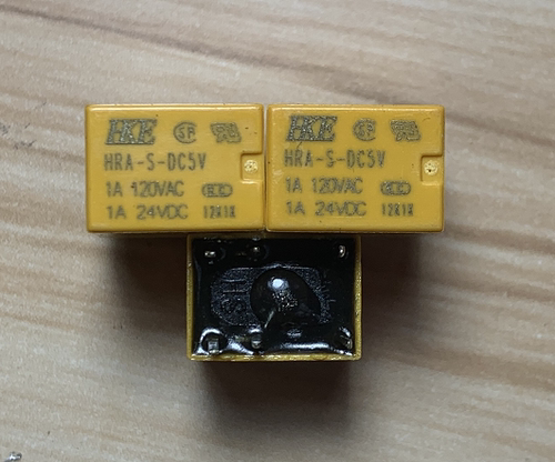 HRA-S-5V 6脚1A一组转换 汇港微型信号小继电器ARE1312松下继电器