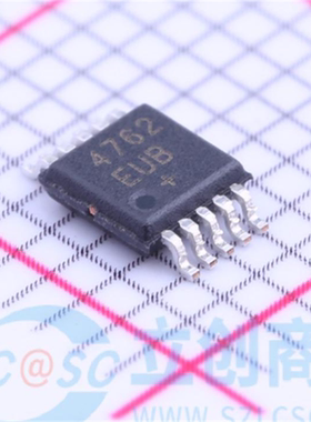 MAX4762EUB+ 丝印4762 全新原装正品 MSOP-10 模拟开关多路复用器