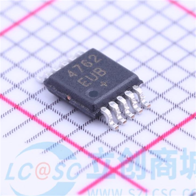 MAX4762EUB+ 丝印4762 全新原装正品 MSOP-10 模拟开关多路复用器