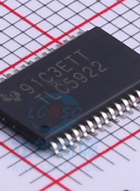 TLC5922 TLC5922DAPR TLC5922DAPRG4全新进口 原装正品 HTSSOP-32
