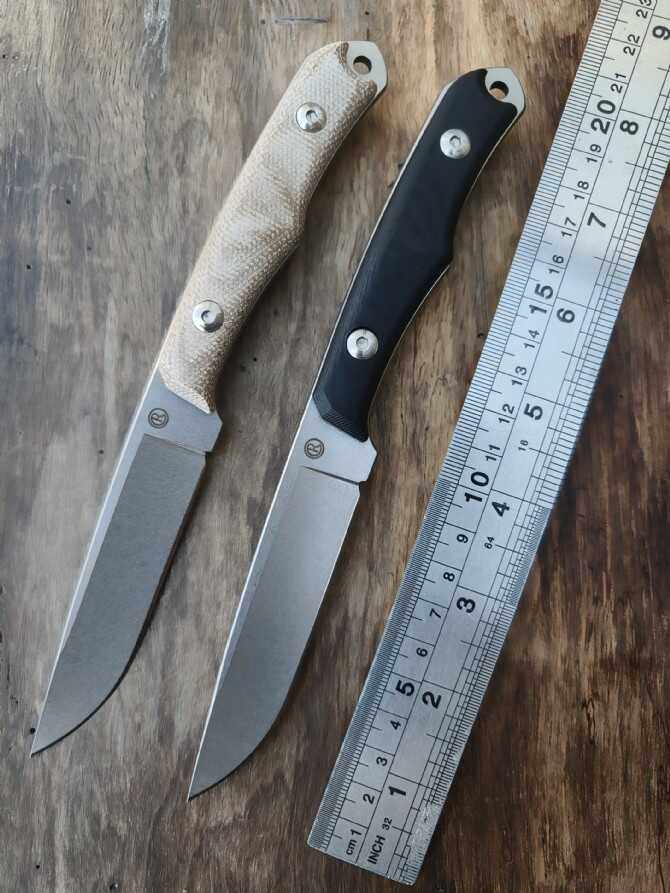 高阶外贸版克里斯里夫 因约尼直刀 山特维克12C27M钢刀具