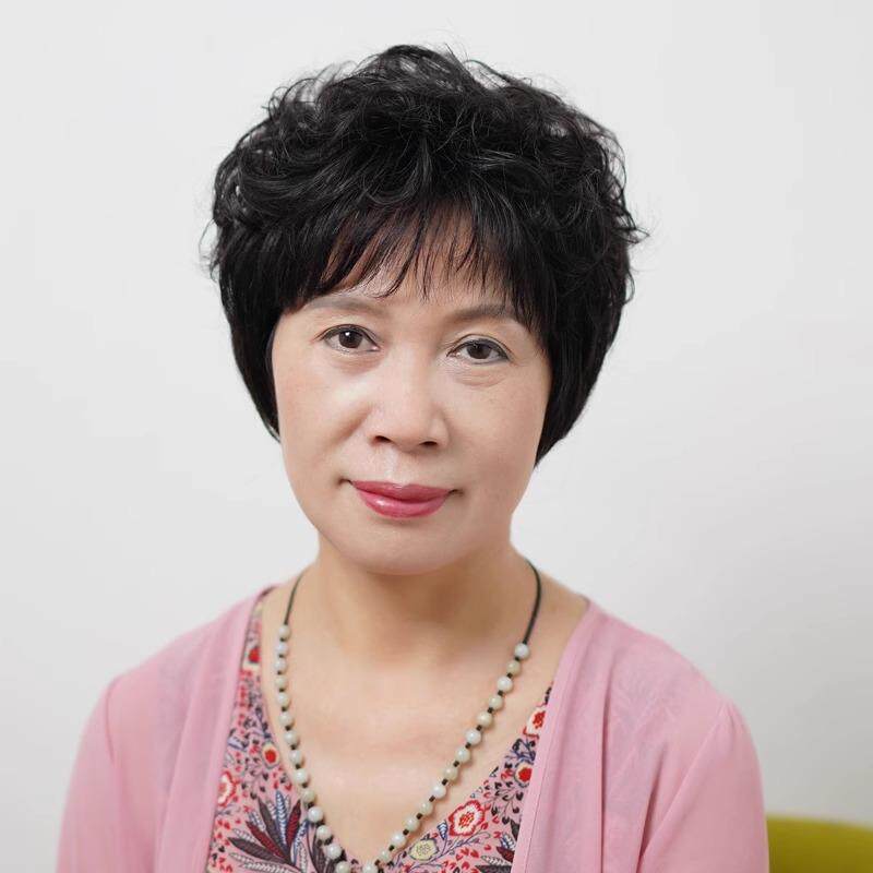 假发真人发丝短卷发全头套女士中老年烫发发型妈妈款自然仿真发套