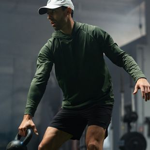 正品代购sundayred老虎伍兹运动上衣男士轻便舒适健身连帽衫速干