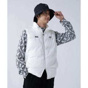 高尔夫服装 日本25年秋冬款 edition男士 bunny 保暖透气马甲 master