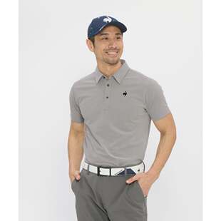 日本26春夏Le Coq公鸡乐卡克男士高尔夫服装时尚简约经典耐久短袖