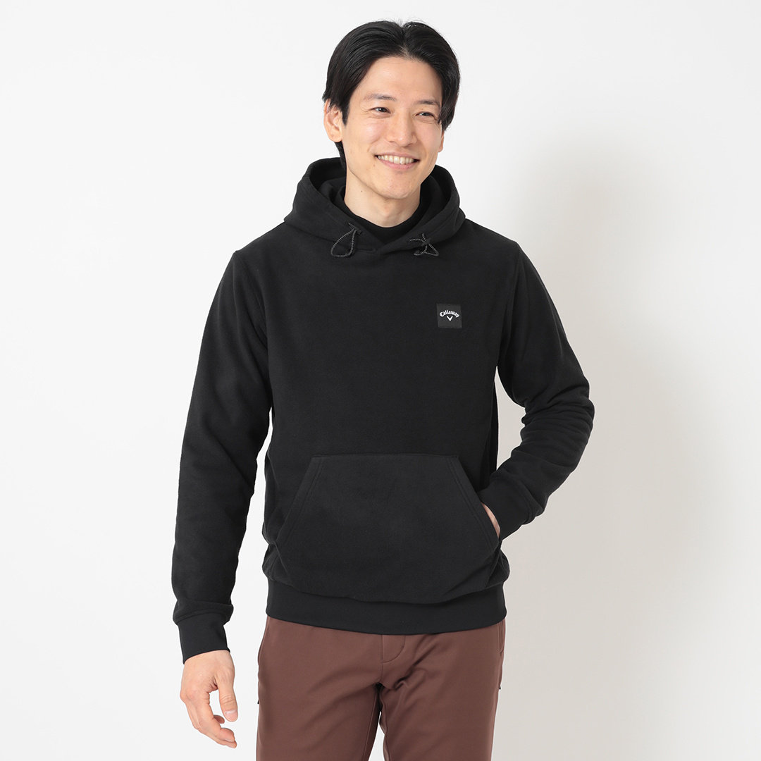 日本26秋冬Callaway卡拉威男士高尔夫服装抓绒保暖修身易打理卫衣