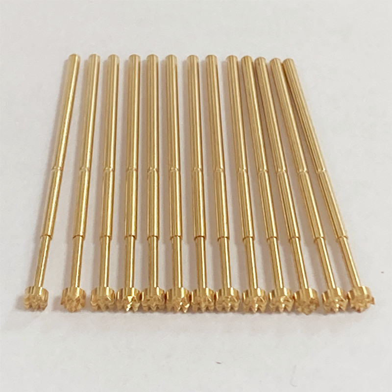 九爪梅花测试探针弹簧pcb双头