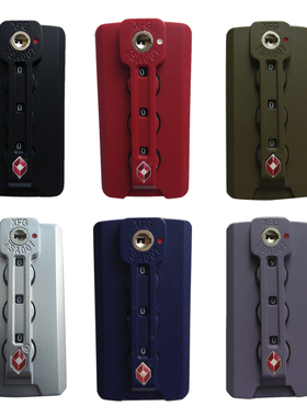 XFG TSA007通关密码锁行李箱拉杆箱旅行箱密码锁佳S08箱包固定锁