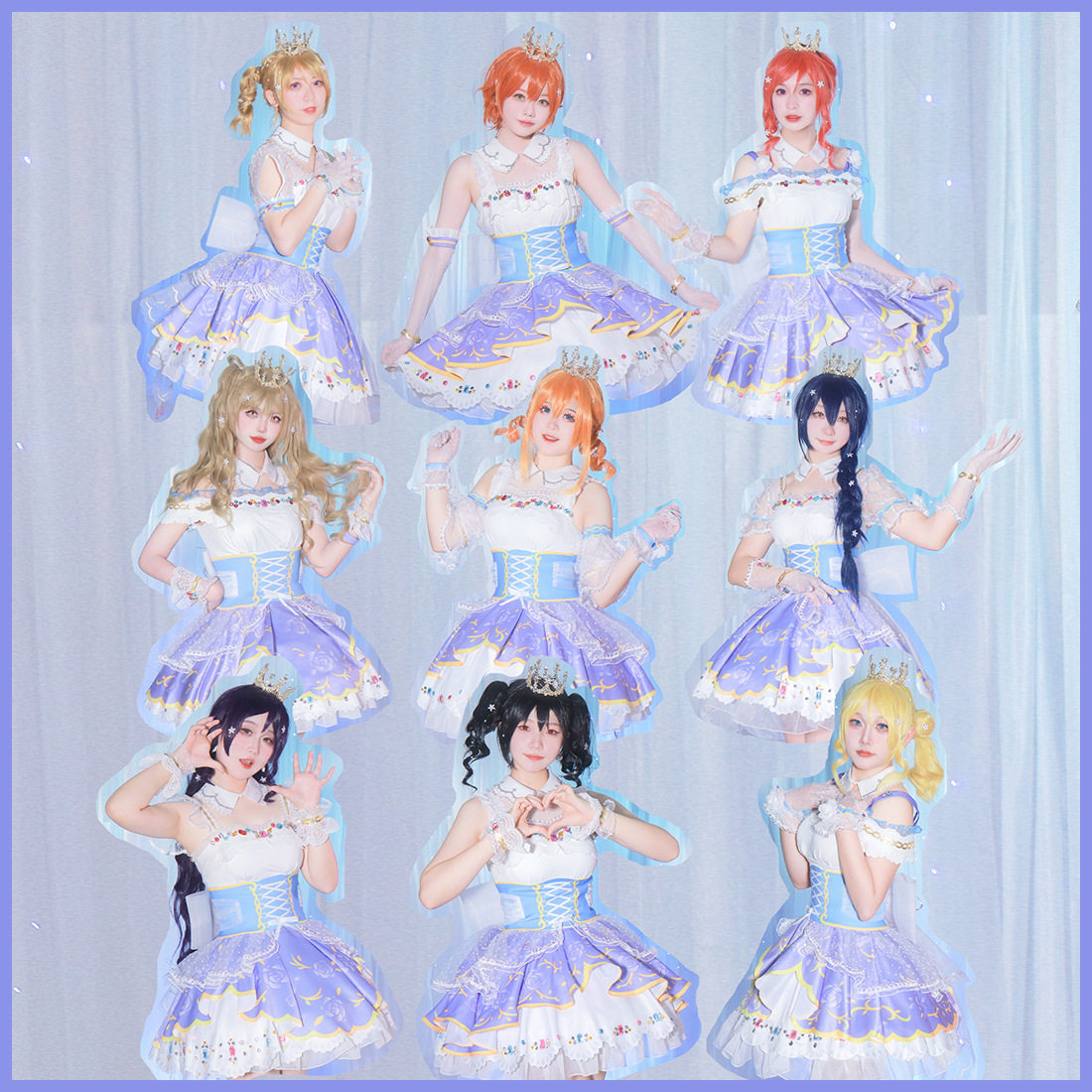 Love Live!皇家公主篇ver东条希妮可绘里南小鸟真姬星空凛穗乃果
