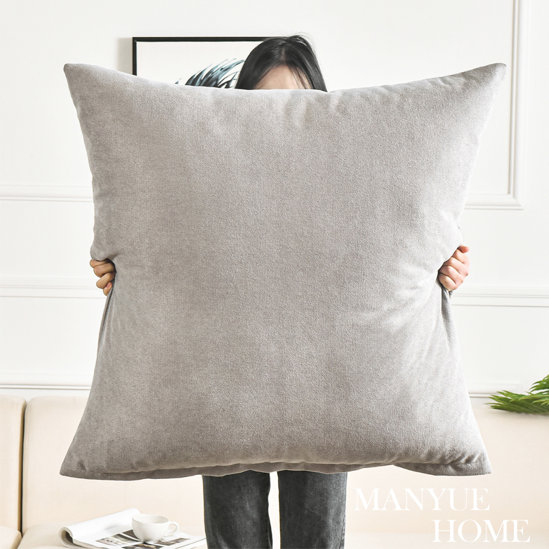 速发腰越家 风绒大靠垫沙发抱枕卧室靠飘垫背窗榻榻米蔓枕