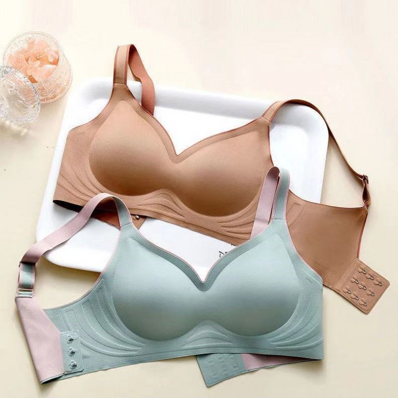 速发内衣无钢圈小胸聚拢收副乳防下垂调整型背心式运动乳胶文胸
