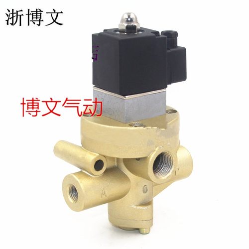 速发螺T气动截止换向电磁阀K2JD-15W 两位五通P分1/24纹24V