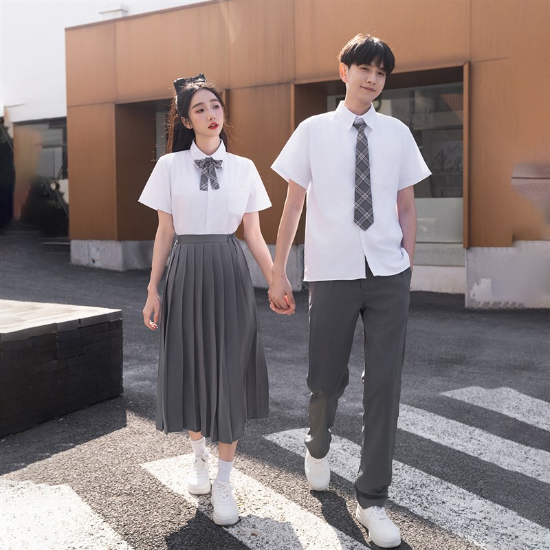 速发学院风班服版裙套装初中生韩长校服高中学生运动唱朗诵合会演