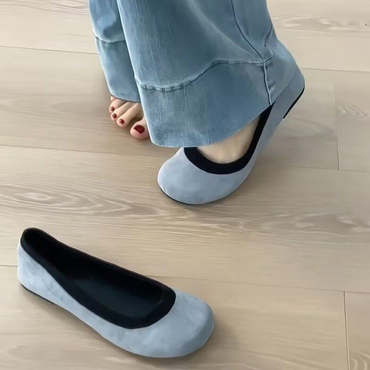 老北京布鞋女2025夏季新款洋气年轻人防滑软底舒适耐磨一脚蹬女鞋