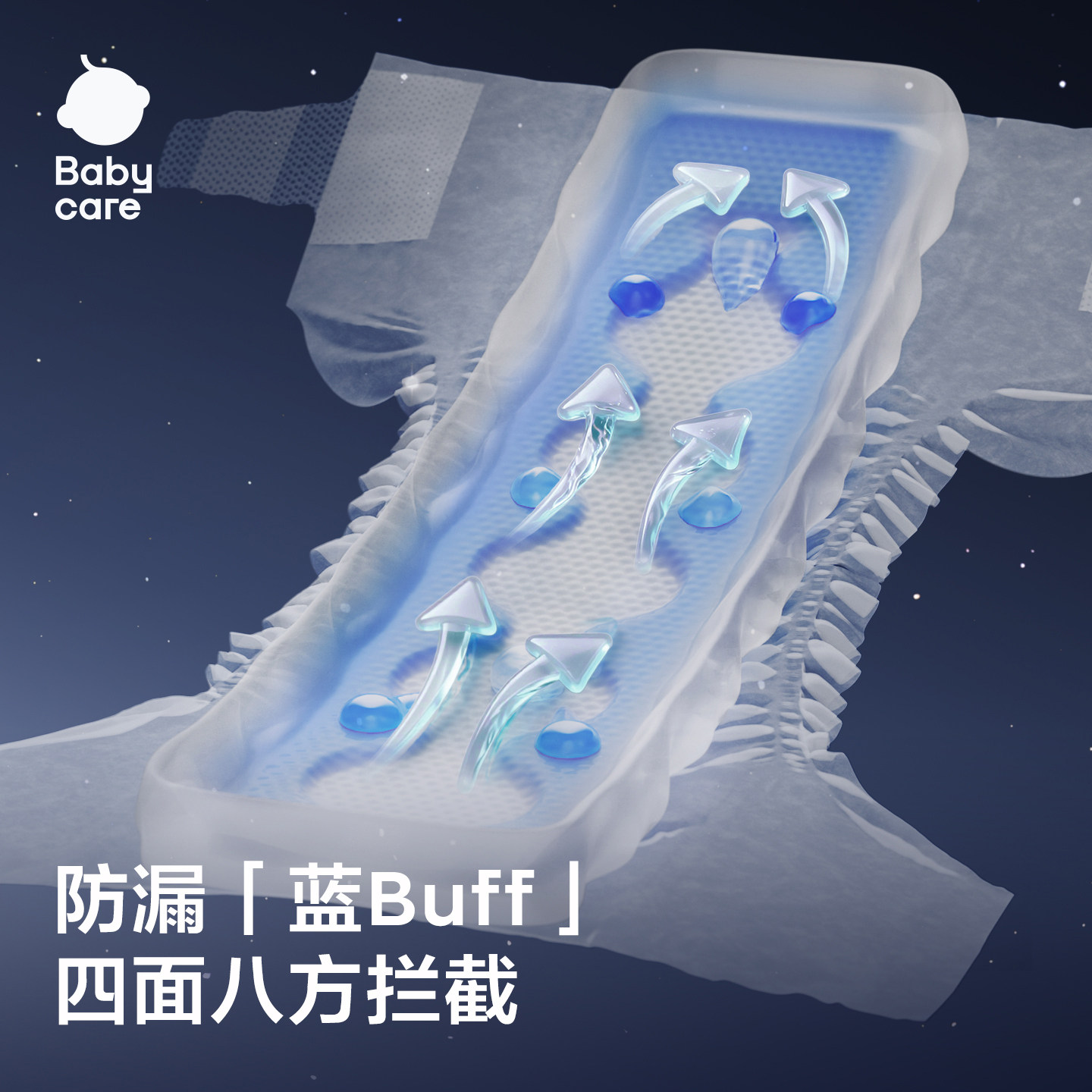 babycare一整夜pro安睡拉拉裤