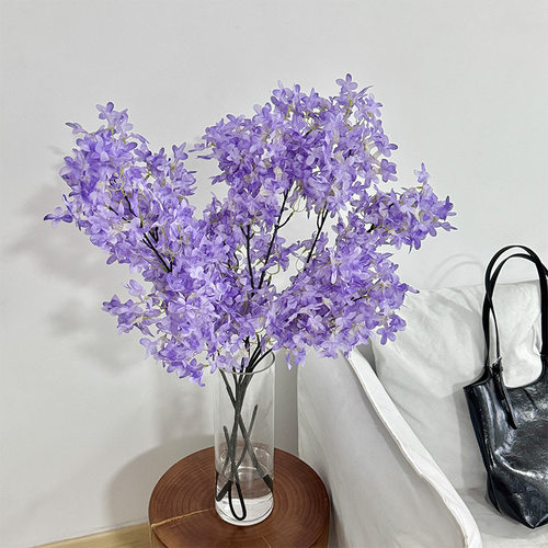 丁香花仿真花假花家居装饰花
