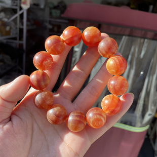 东北琥珀木手串全油全透光松明子2.0手串男女情侣款松木108手链