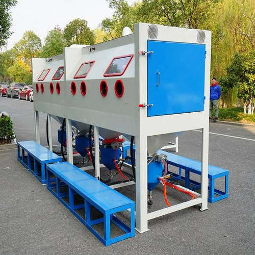 Big Blasting Machine High Pressure Sandblasting Cabinet