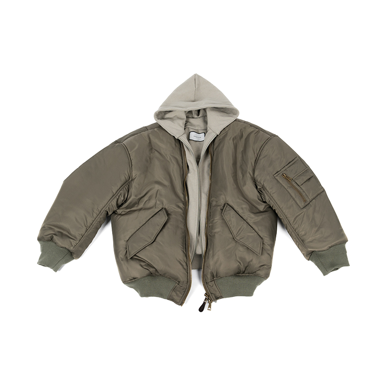 二合一廓形MA1飞行员棉服BOMBER