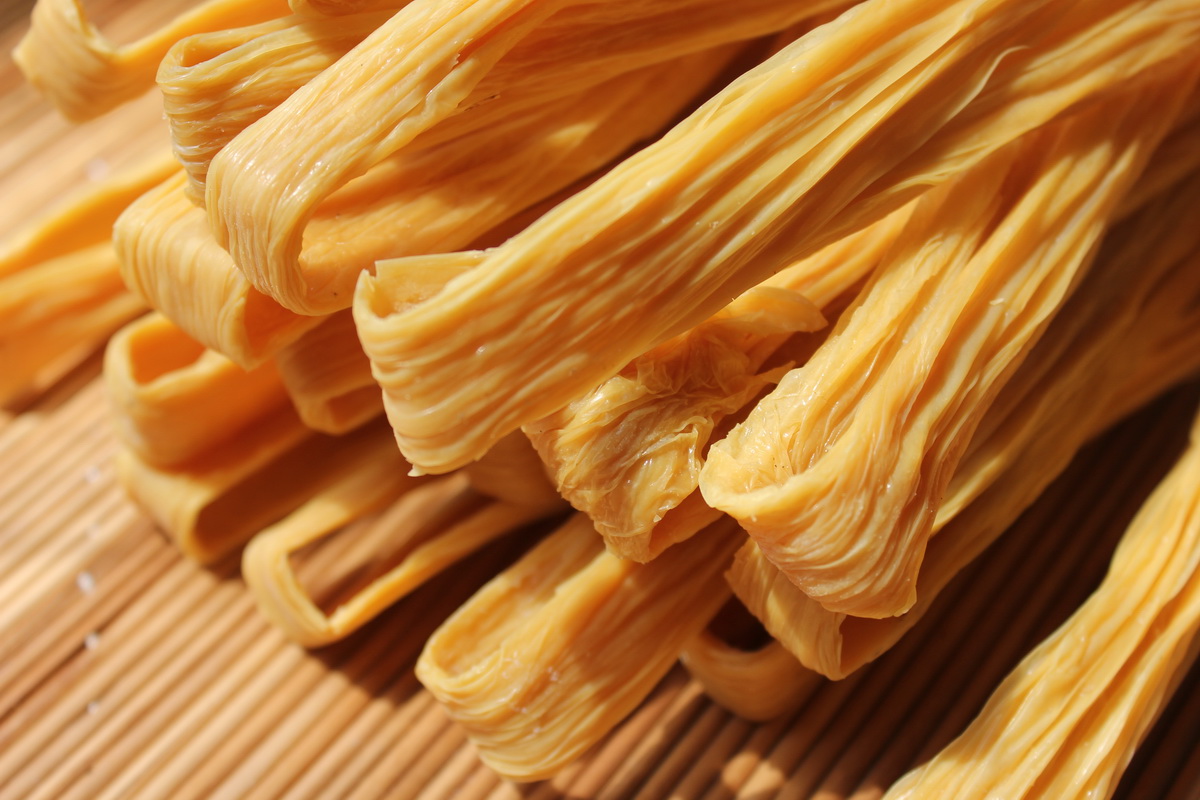腐竹黄豆豆制品黄豆腐竹 油豆皮干 豆腐皮豆制品河南500g
