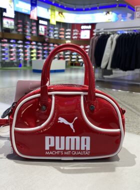 新款正品Puma彪马女款时尚百搭运动休闲单肩包手拎小包091824-03