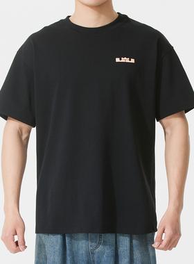 正品Nike耐克简约透气百搭圆领纯棉男运动休闲短袖T恤HJ3413-010