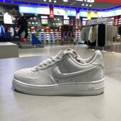 Nike耐克AIR FORCE 1女轻便纯色低帮运动休闲板鞋 正品 HV4406 001