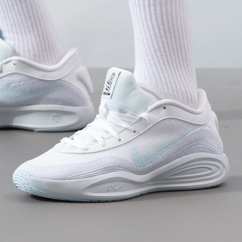 正品Nike耐克简约透气缓震低帮男运动休闲室内篮球鞋FJ7808-101