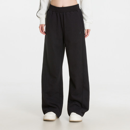 NB女款透气直筒针织运动长裤