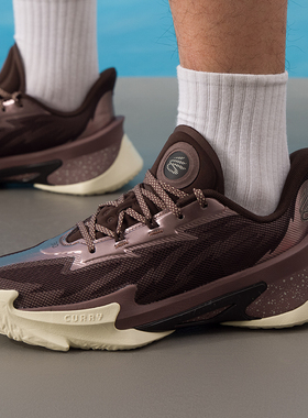 春新款正品UA安德玛缓震耐磨低帮男女训练运动休闲篮球鞋3027983