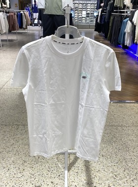 正品SKECHERS斯凯奇透气圆领男女运动休闲纯棉短袖T恤L225U070