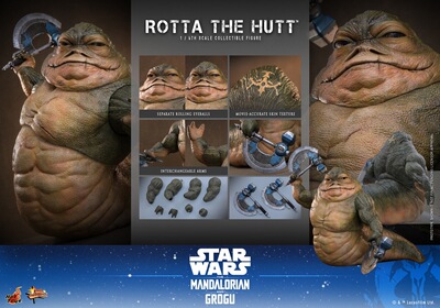 HOTTOYS HT 1/6 MMS885 星球大战 赫特人罗塔 可动